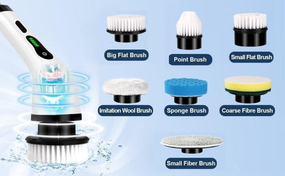 9 In 1 Spin Scrubber Cleaning Brush Mop Cleaning Accessories