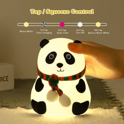 Panda Night Lamp Home Improvement