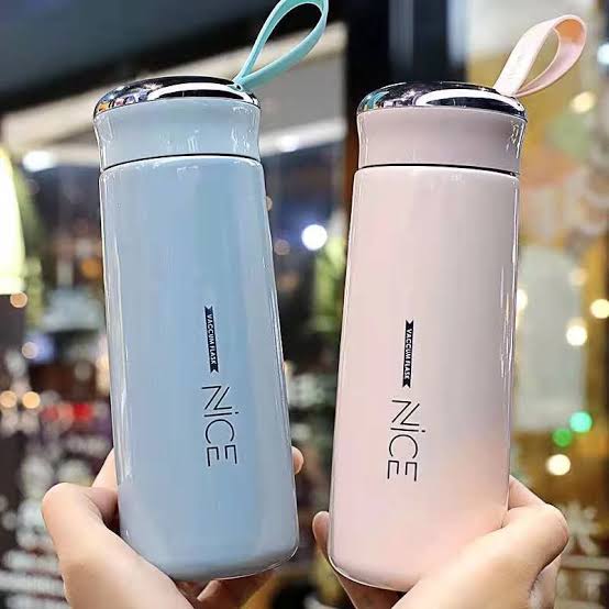 Nice Water Bottle

Vaccum Flask Glass Water Bottle/Hot and Cold Thermoware Mini Water Bottle for School/College/Office (400ml)