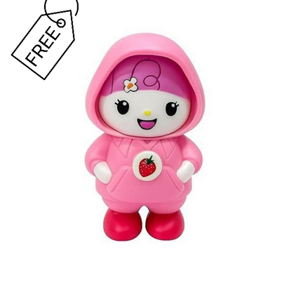 Travel Makeup Mirror with Light Vanity Light + FREE Doll Face Changing Keycain